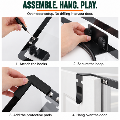 Orvoro™ 2-in-1 Basketball Laundry Hoop