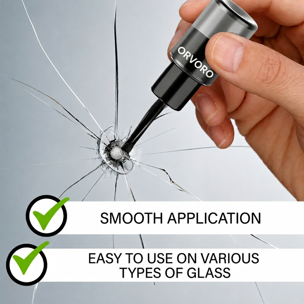 ORVORO™ GlassFix Guard - 2026 Windshield Crack Repair Formula