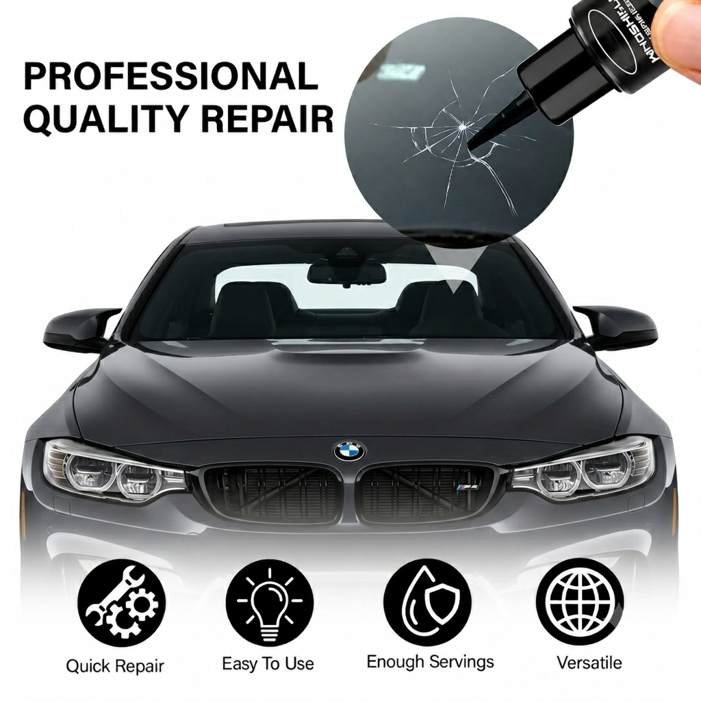 ORVORO™ GlassFix Guard - 2026 Windshield Crack Repair Formula